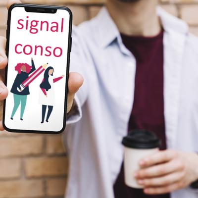 Signal conso